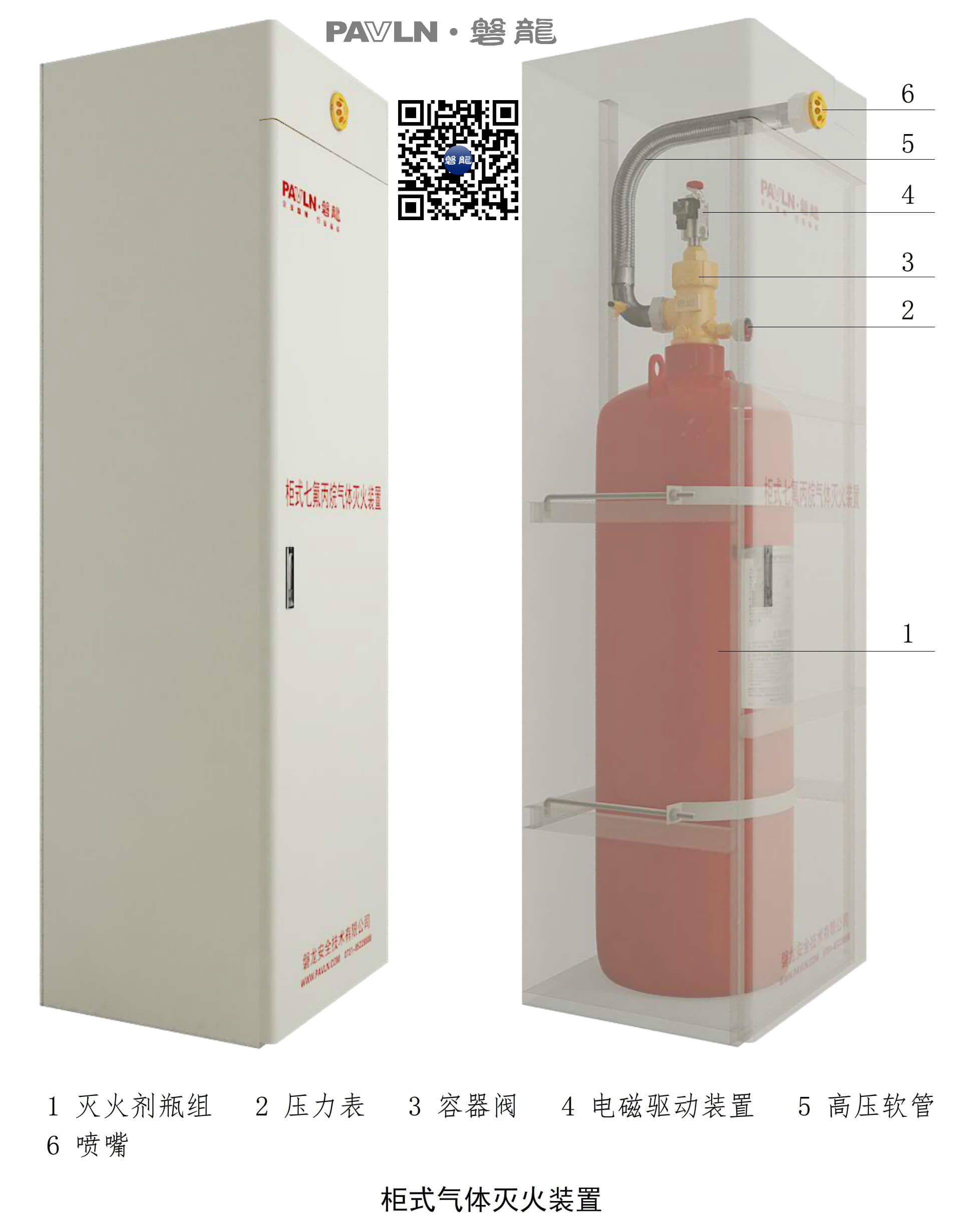 柜式气体灭火装置