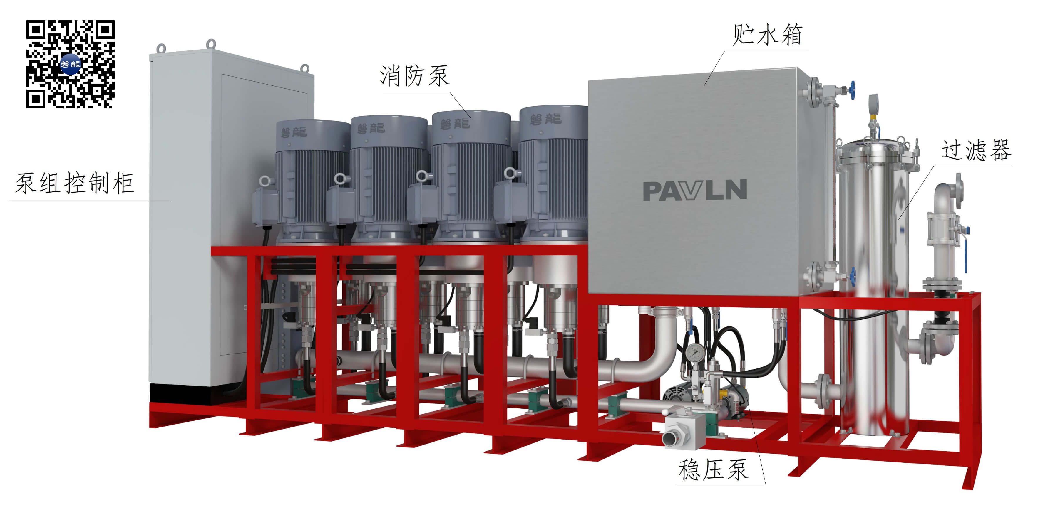 【图示3】高压细水雾泵组